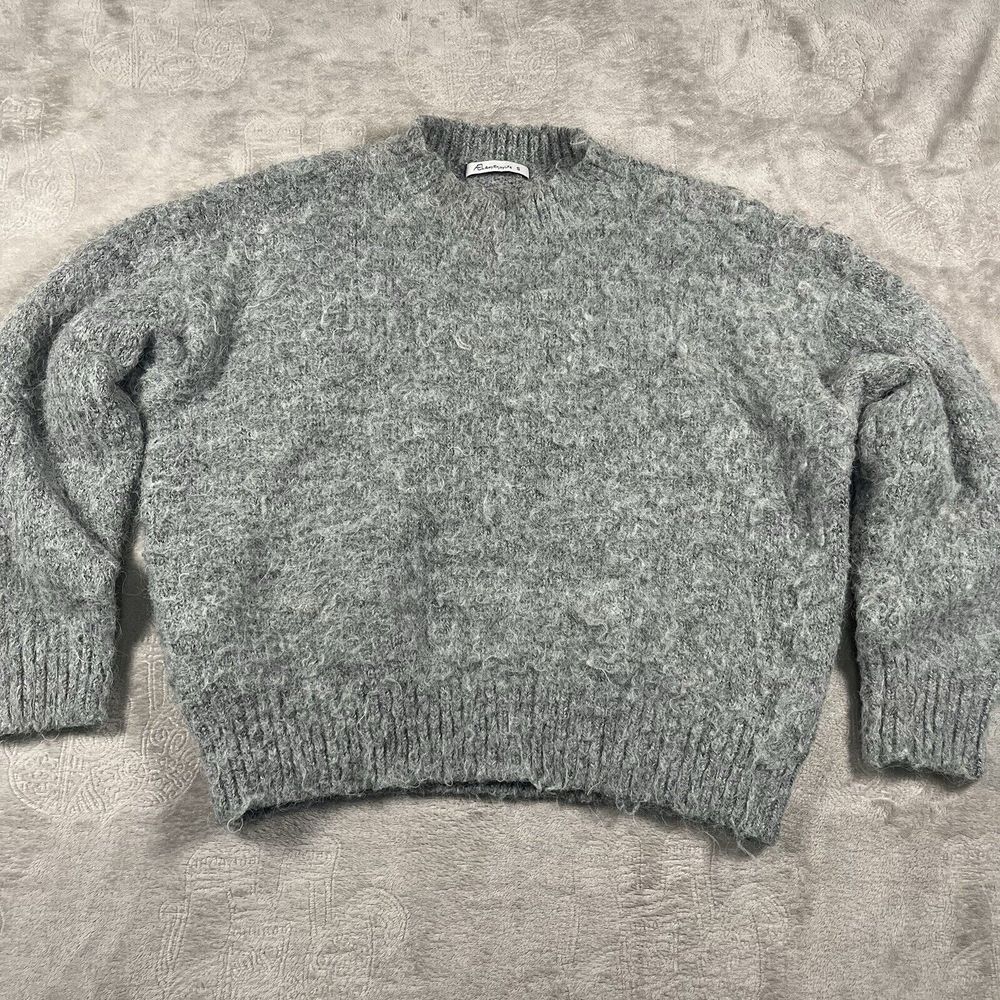 Women’s Gray Alpaca Wool Blend‎ Sweater Small